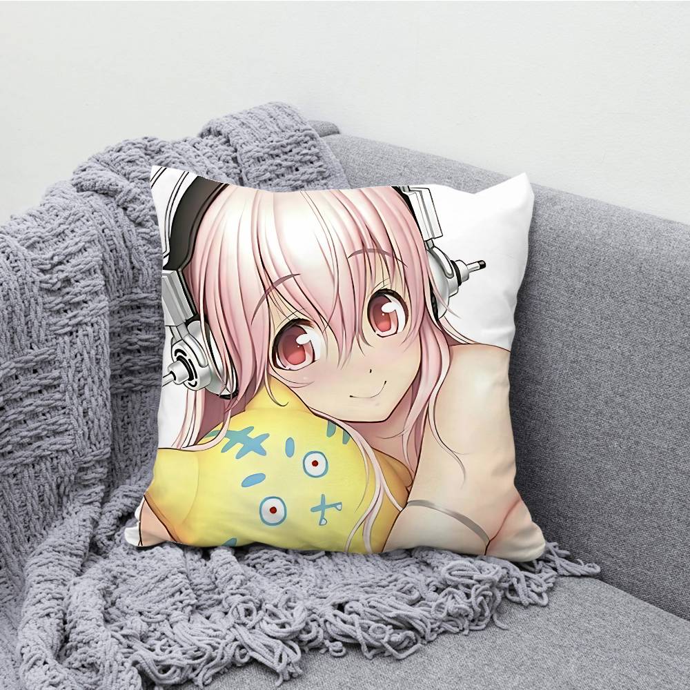 S-Super S-Sonico Throw Pillow Case For 45x45cm 55x55cm 30x30cm Square Car Pillowcase Home Bedchamber Decor Gift 30cmx30cm
S-Super S-Sonico Throw Pillow Case For 45x45cm 55x55cm 30x30cm Square Car Pillowcase Home Bedchamber Decor Gift 30cmx30cm