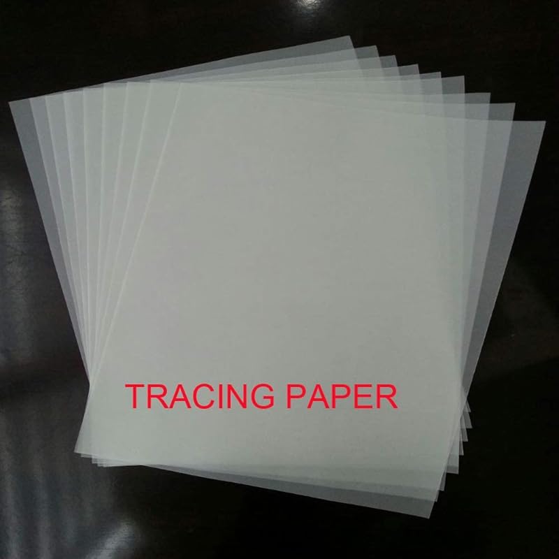 Eclet Premium Tracing Paper - A4 Size - Translucent Sketching Paper For Pencil, Marker And Ink - Pack Of 50 Sheets 0 белый
Eclet Premium Tracing Paper - A4 Size - Translucent Sketching Paper For Pencil, Marker And Ink - Pack Of 50 Sheets 0 белый