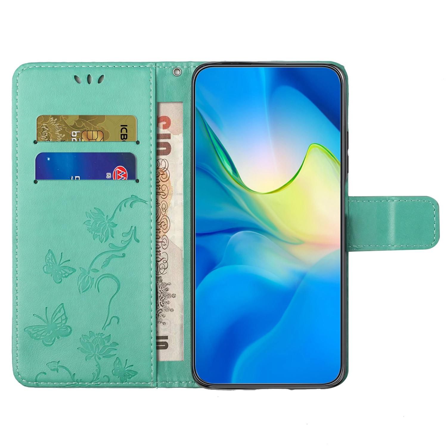 For Nokia G60 5G Butterfly Flower Imprinted PU Leather Phone Case Anti-scratch Anti-drop Wallet Stand Cover Cyan
For Nokia G60 5G Butterfly Flower Imprinted PU Leather Phone Case Anti-scratch Anti-drop Wallet Stand Cover Cyan