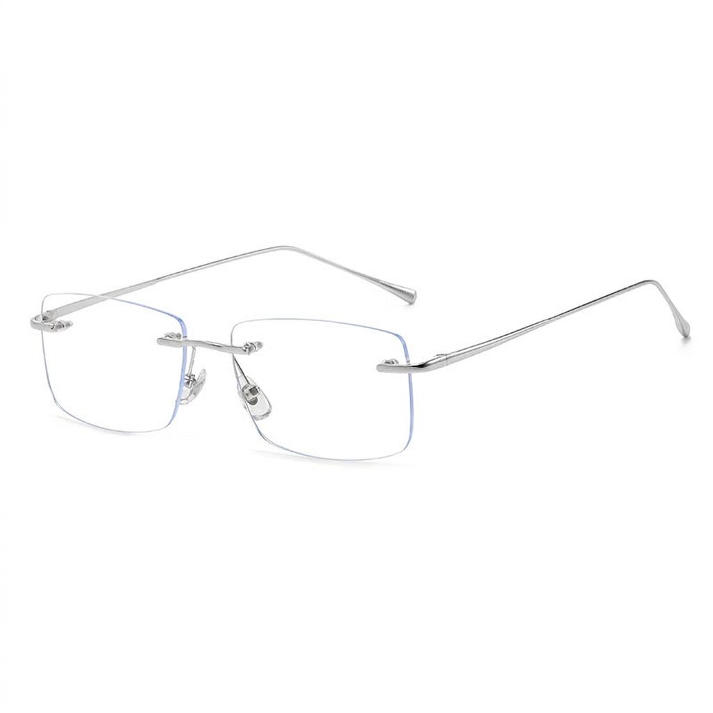 Rimless Rectangle Glasses Frame Men Ultralight Metal Anti Blue Light Eyeglasses Optical Prescription Frames Business Spectacles серебряный
Rimless Rectangle Glasses Frame Men Ultralight Metal Anti Blue Light Eyeglasses Optical Prescription Frames Business Spectacles серебряный