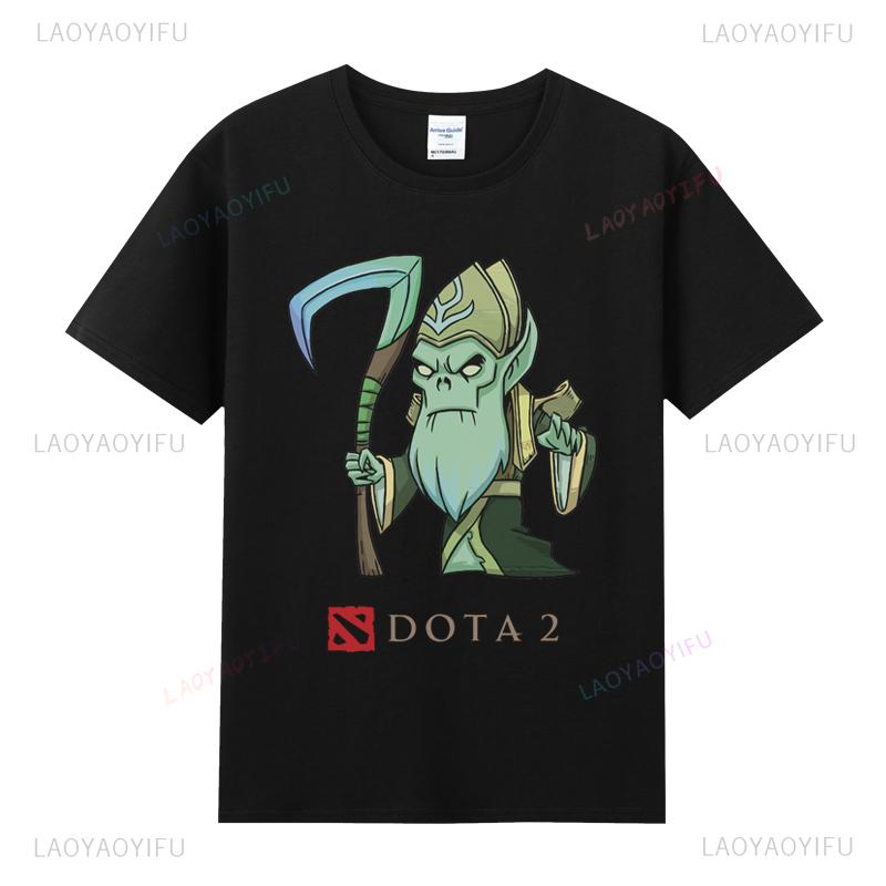 Dota 2 Man T-Shirt Camiseta New Style Short Sleeve Vintage Polyester Material Cheap Tee Camisa Game Clothes 5XL різнокольоровий
Dota 2 Man T-Shirt Camiseta New Style Short Sleeve Vintage Polyester Material Cheap Tee Camisa Game Clothes 5XL різнокольоровий