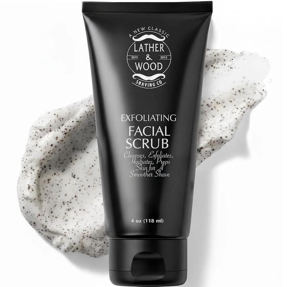 The Best Face Wash for Men - Lather & Woods Face Scrub. Luxurious exfoliating facial wash. 113.4g (4 oz)
The Best Face Wash for Men - Lather & Woods Face Scrub. Luxurious exfoliating facial wash. 113.4g (4 oz)
