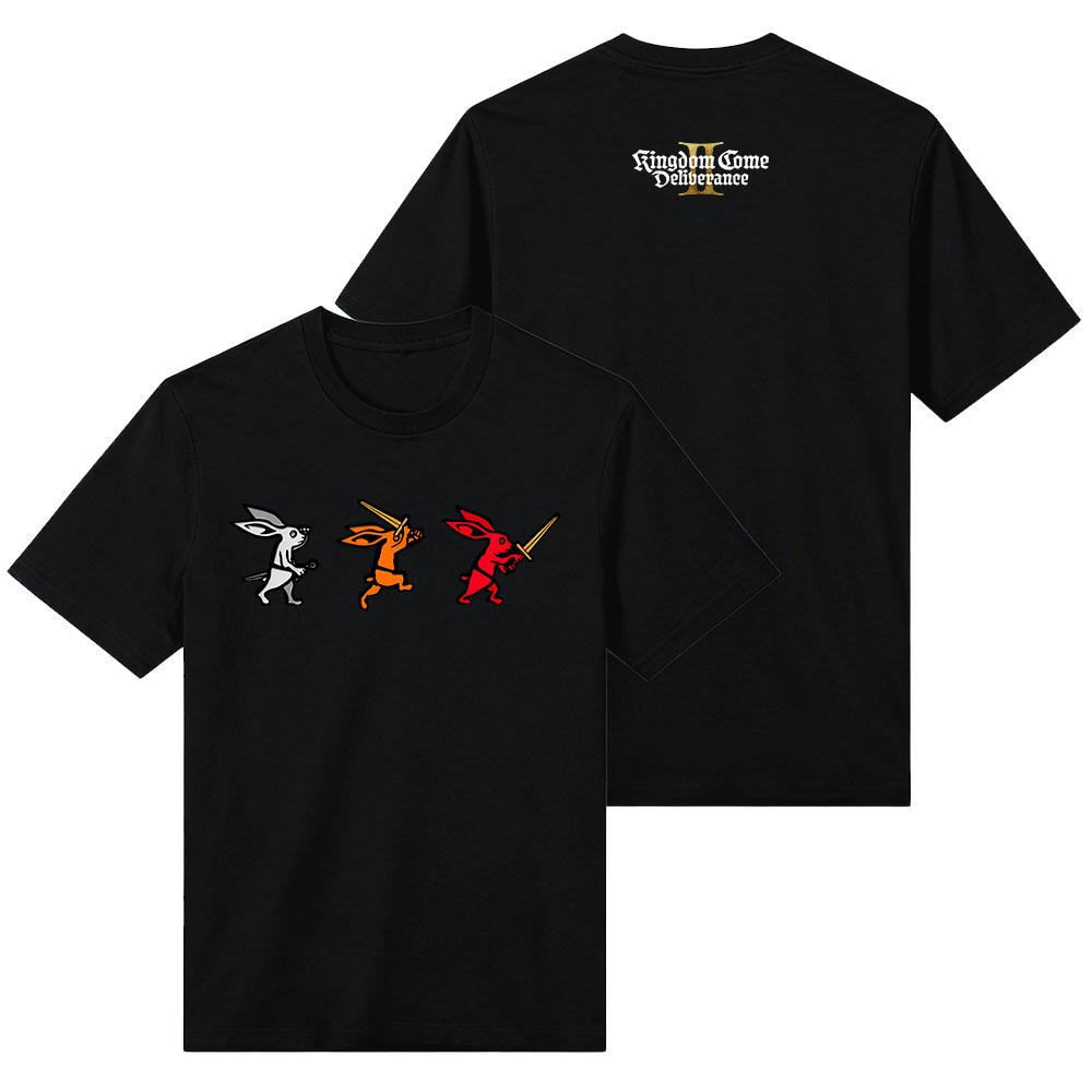 T-shirt Kingdom Come: Deliverance Il Action Trio of Rabbits Tshirts Short Sleeve Cotton Male T Shirt Unisex Streetwear Print Tee 5XL різнокольоровий
T-shirt Kingdom Come: Deliverance Il Action Trio of Rabbits Tshirts Short Sleeve Cotton Male T Shirt Unisex Streetwear Print Tee 5XL різнокольоровий