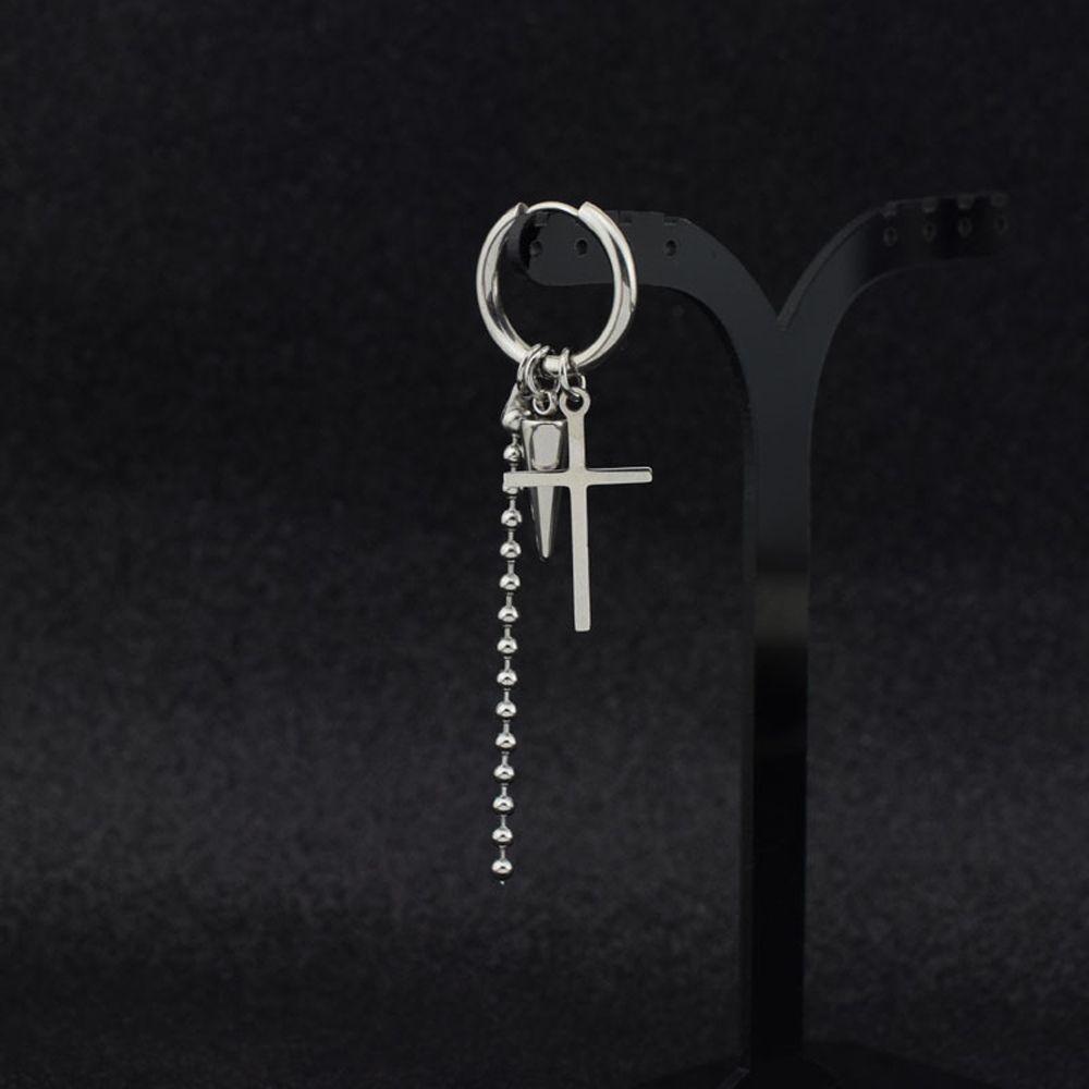 Fashion Design Cross Charms Men Stud Earring Korean Style Earring K-pop Ear Cuff Women Ear Clip
Fashion Design Cross Charms Men Stud Earring Korean Style Earring K-pop Ear Cuff Women Ear Clip