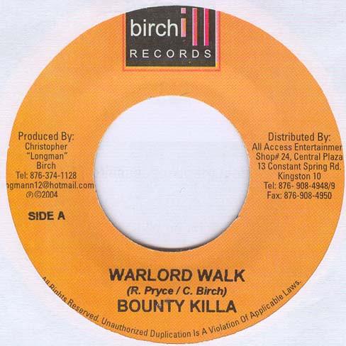7inch Record BOUNTY KILLER - Warlord Walk NONE Birchill Record 2004 Jamaica Reggae, Ska & Dub Used
7inch Record BOUNTY KILLER - Warlord Walk NONE Birchill Record 2004 Jamaica Reggae, Ska & Dub Used