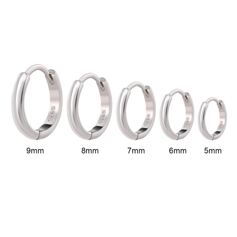ROXI Vintage Glossy Geometry Round Circle 925 Silver Earrings for Women Kolczyki Damskie Hoop Earring Pendientes Mujer 8mm біле золото кольору
ROXI Vintage Glossy Geometry Round Circle 925 Silver Earrings for Women Kolczyki Damskie Hoop Earring Pendientes Mujer 8mm біле золото кольору