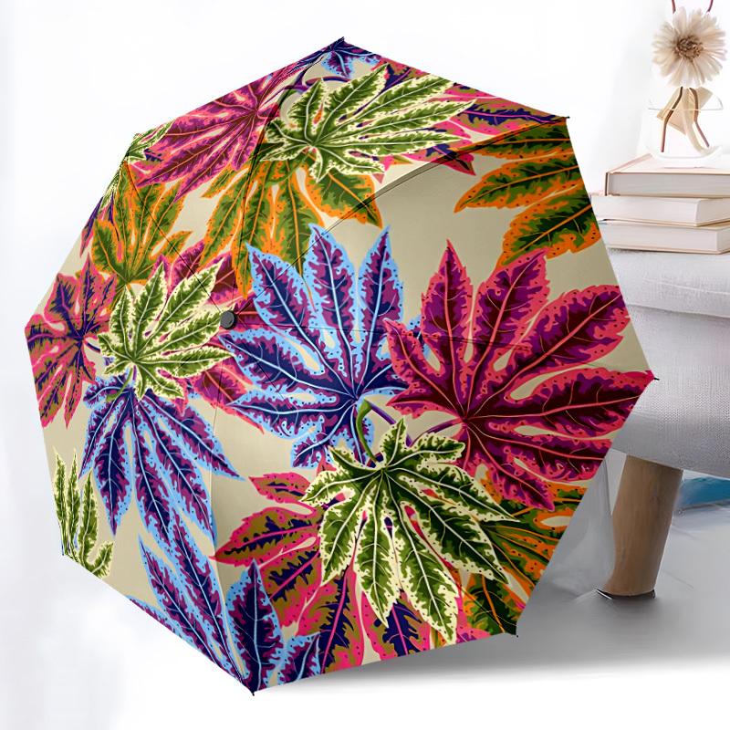 1pc Leaf Pattern Automatic Open/Close Umbrella - Compact Travel Umbrella, Gift for Birthday, Holiday yy260106069
1pc Leaf Pattern Automatic Open/Close Umbrella - Compact Travel Umbrella, Gift for Birthday, Holiday yy260106069