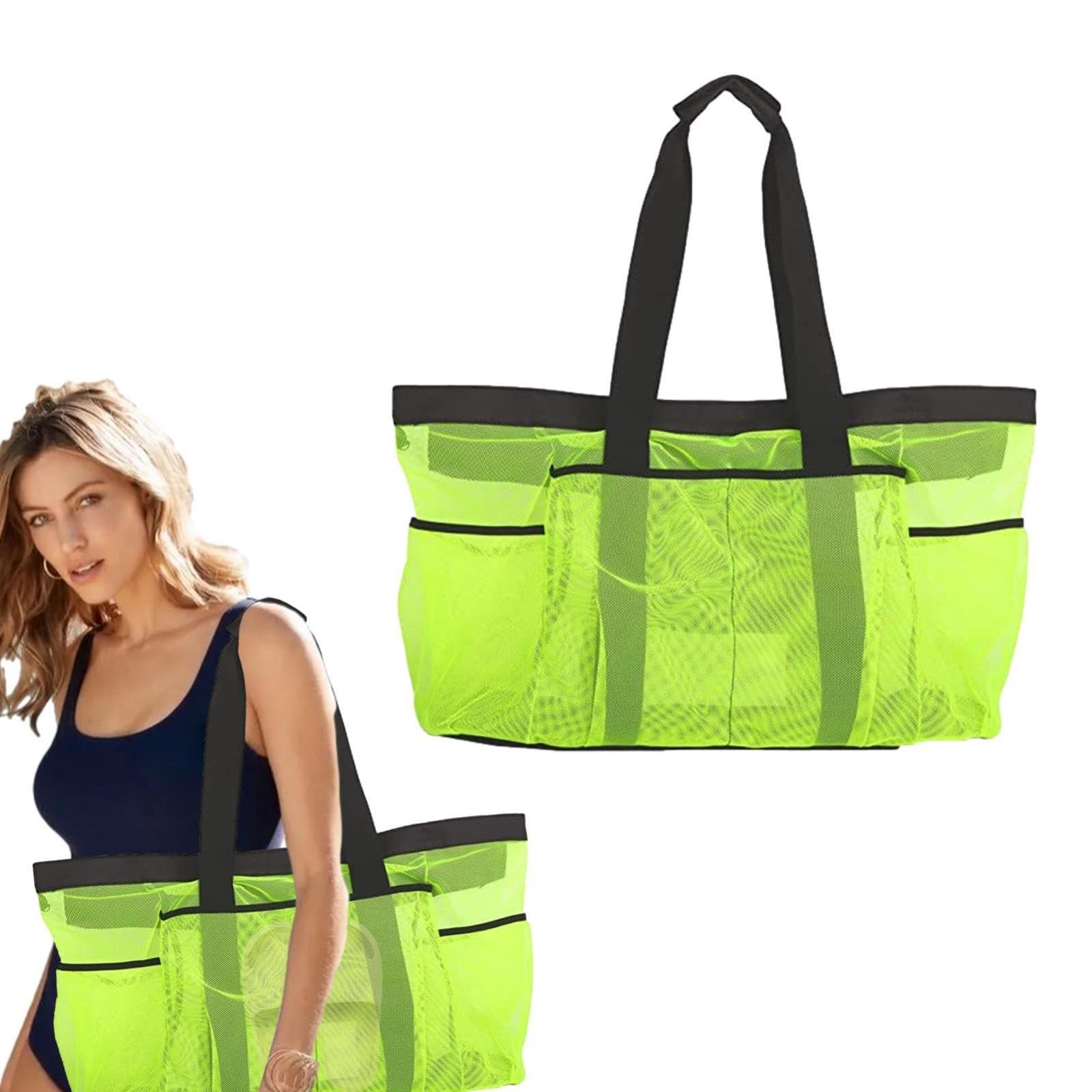 Large Capacity Mesh Beach Tote Bag Multiple Pockets Durable Lightweight Carrying Handles Spacious Storage Organizer for Outdoor Use One Size
Large Capacity Mesh Beach Tote Bag Multiple Pockets Durable Lightweight Carrying Handles Spacious Storage Organizer for Outdoor Use One Size