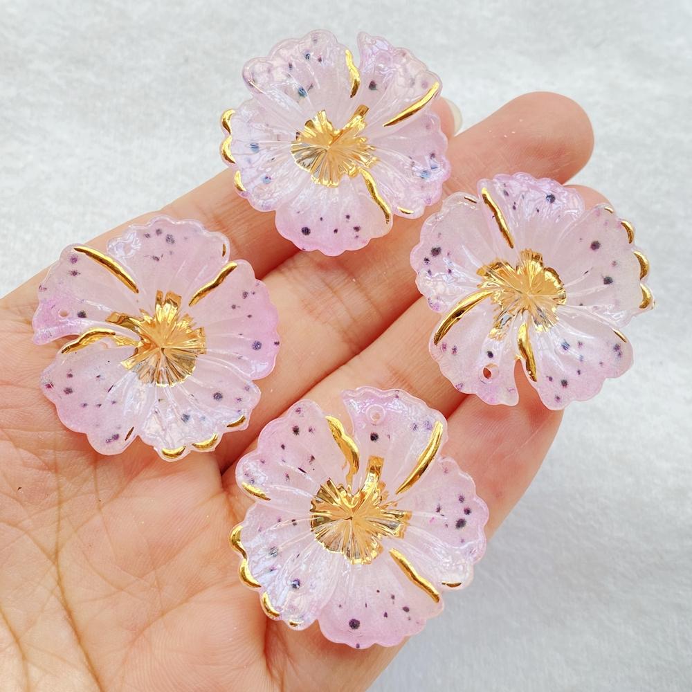 10PCS Mixed acrylic colored flowers with a hole With for Scrapbooking, Wedding Decor & DIY Jewelry Making Accessories
10PCS Mixed acrylic colored flowers with a hole With for Scrapbooking, Wedding Decor & DIY Jewelry Making Accessories