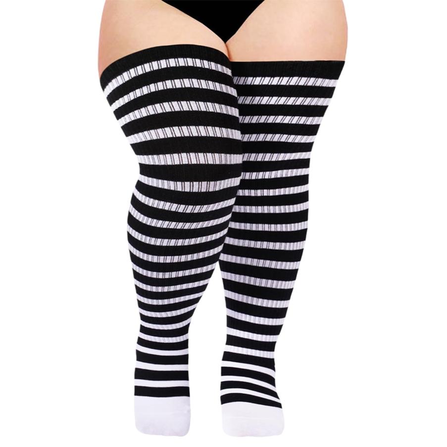 Women S Knit Cotton Plus Size Halloween Christmas Red And Green Striped Thick Thigh High Socks Acrylic Yarn Long Stockings No THIGH BELT
Women S Knit Cotton Plus Size Halloween Christmas Red And Green Striped Thick Thigh High Socks Acrylic Yarn Long Stockings No THIGH BELT