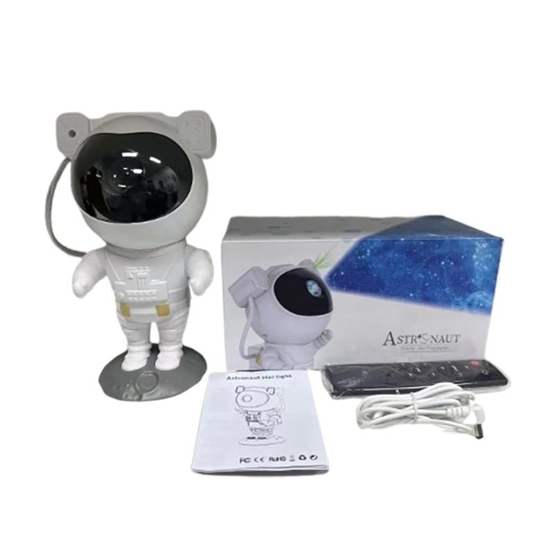 Лампа-проектор «Звездное небо» с астронавтом, ночник, космическая лазерная декорация, туманность
