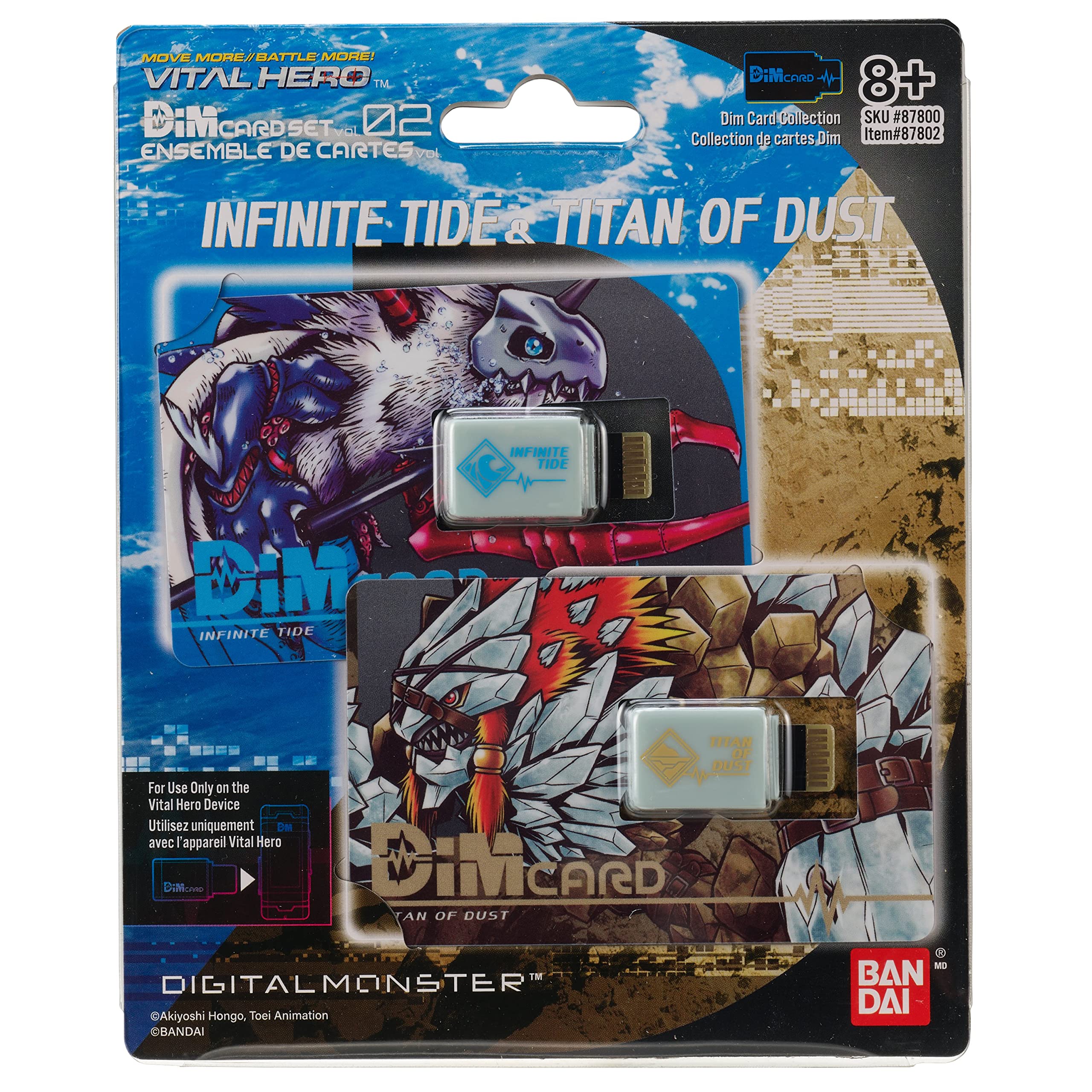 Bandai Namco Digimon Vital Hero DIM Card Pack Tide and Dust - - (Бесконечный Гигант)
Bandai Namco Digimon Vital Hero DIM Card Pack Tide and Dust - - (Бесконечный Гигант)