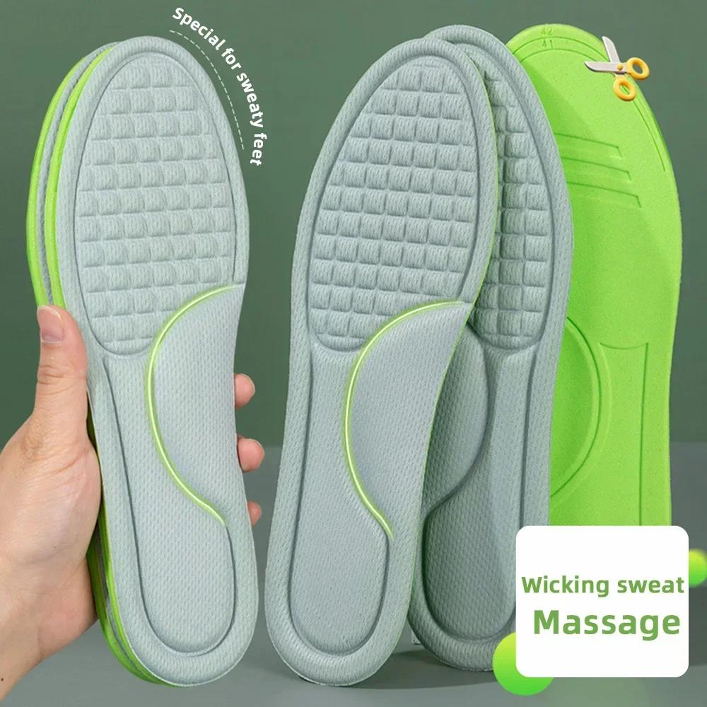 2PCS Deodorant Absorb-Sweat Massage Sport Insole Pads Soft Memory Foam Insoles for Shoes Men Women Feet Orthopedic Shoe Sole Run 35-36 серый
2PCS Deodorant Absorb-Sweat Massage Sport Insole Pads Soft Memory Foam Insoles for Shoes Men Women Feet Orthopedic Shoe Sole Run 35-36 серый