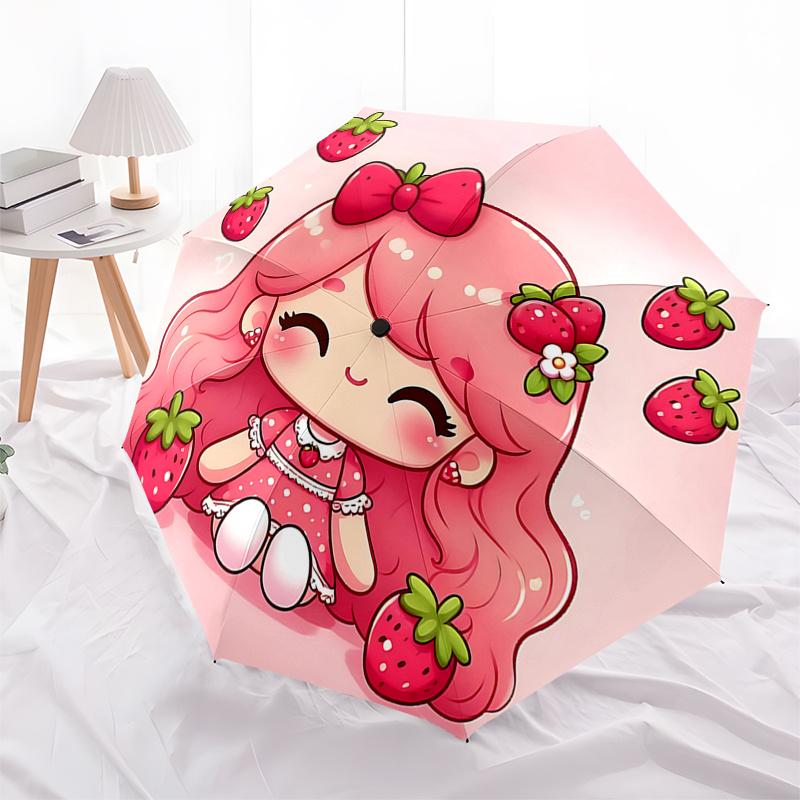 Strawberry-Themed Automatic Folding Umbrella with 3-Fold Design and Iron Frame - Perfect for Fans, Travelers, and Daily Use!0104307a
Strawberry-Themed Automatic Folding Umbrella with 3-Fold Design and Iron Frame - Perfect for Fans, Travelers, and Daily Use!0104307a