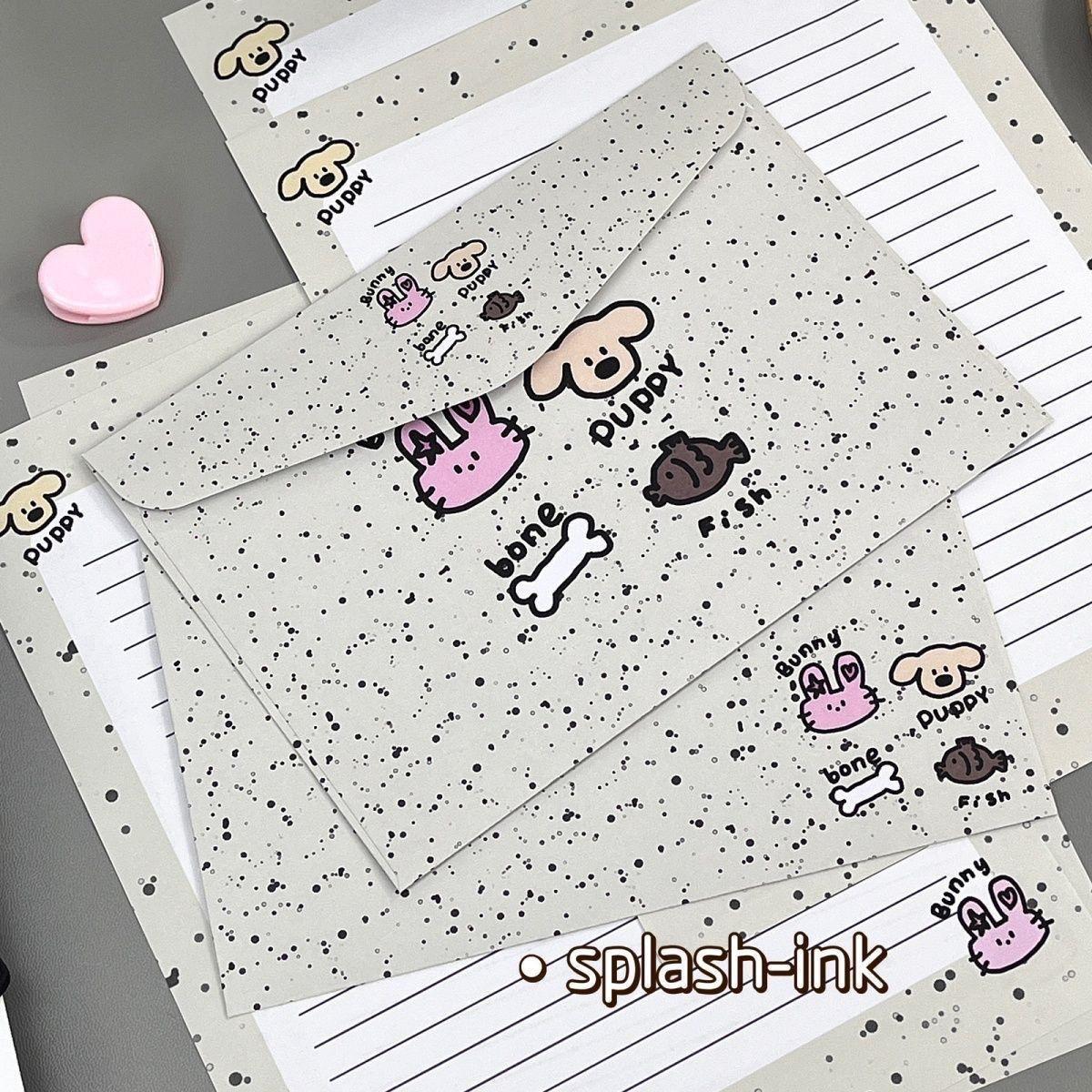 Бумага для писем Splash Ink Letter Paper High End Cartoon Поздравительная открытка Художественный конверт с высокой стоимостью Письмо Подарок Приглашение на день рождения Envelope Paper*5
Бумага для писем Splash Ink Letter Paper High End Cartoon Поздравительная открытка Художественный конверт с высокой стоимостью Письмо Подарок Приглашение на день рождения Envelope Paper*5