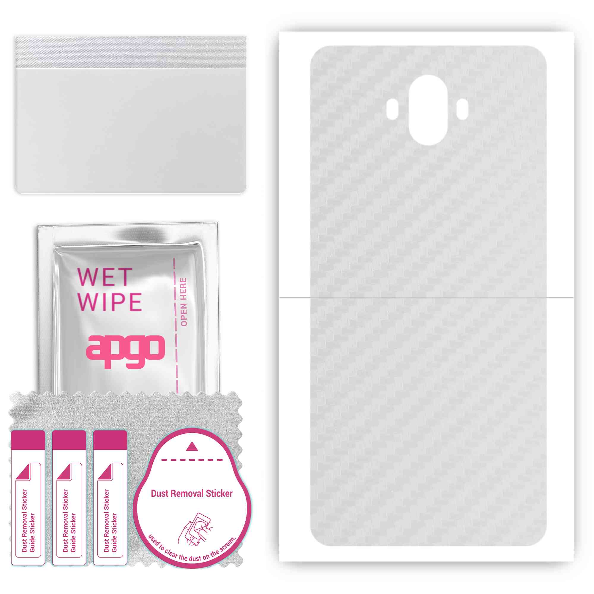 apgo Protective Skin Sticker for the back compatible with Oukitel K8000, Wrap Film, Foil, Vinyl - Pattern Transparent Carbon
apgo Protective Skin Sticker for the back compatible with Oukitel K8000, Wrap Film, Foil, Vinyl - Pattern Transparent Carbon