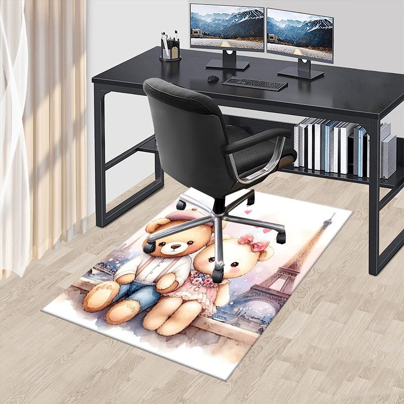 1pc Teddy Bear Love Office Chair Mat - Anime Cartoon Design, Non-Slip Carpet for Home Decor, Suitable for All Seasons, Perfect Gift for Holidays.C009 60cm by 90cm
1pc Teddy Bear Love Office Chair Mat - Anime Cartoon Design, Non-Slip Carpet for Home Decor, Suitable for All Seasons, Perfect Gift for Holidays.C009 60cm by 90cm
