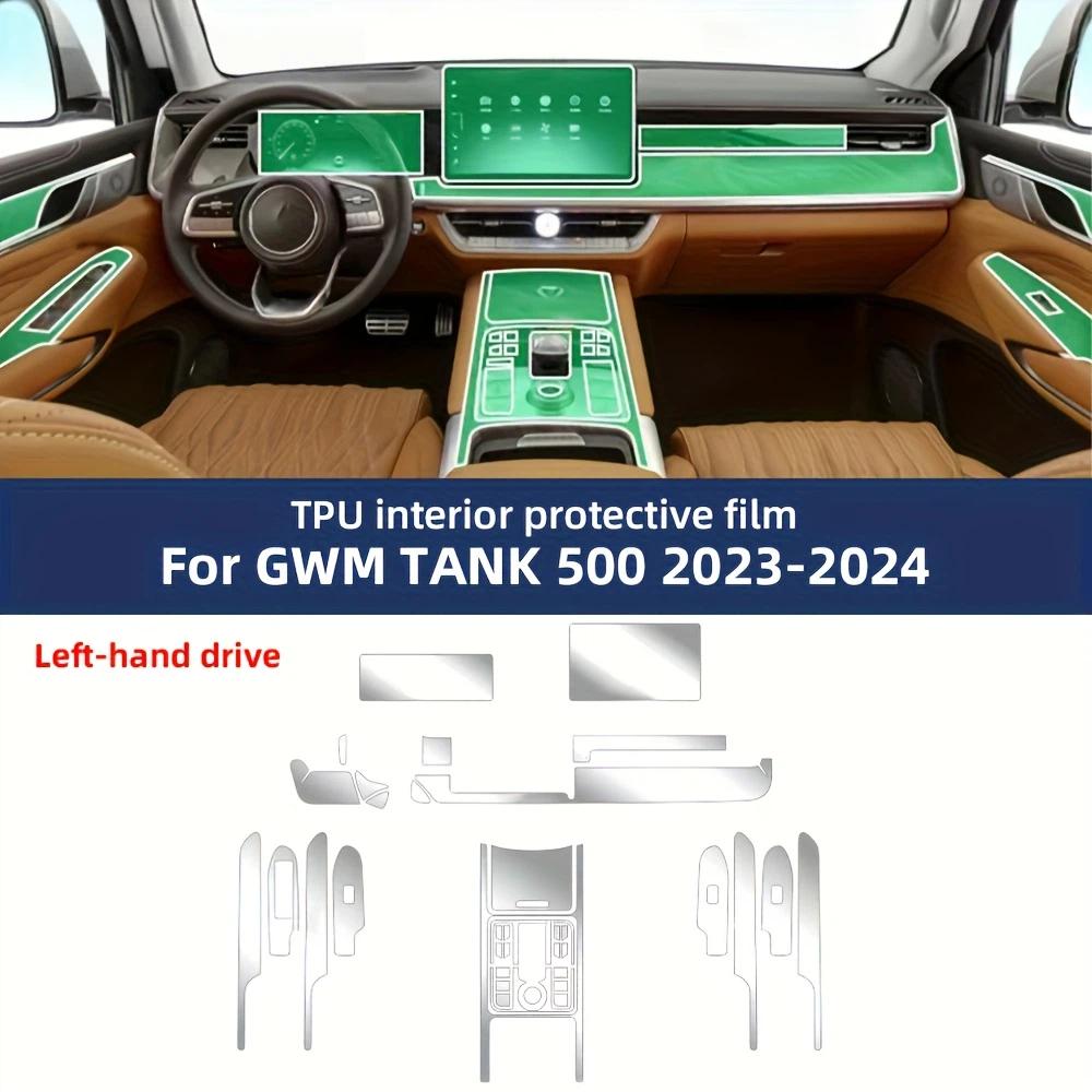 For TANK 500 -2024 Car Interior Accessories Car Center Console Media Dashboard Navigation TPU Anti-scratch Protector Film Full set
For TANK 500 -2024 Car Interior Accessories Car Center Console Media Dashboard Navigation TPU Anti-scratch Protector Film Full set