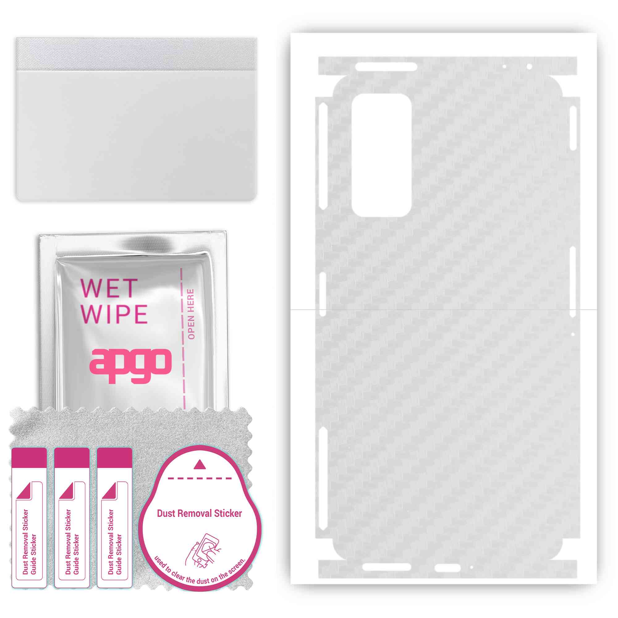 apgo Protective Skin Sticker for the back+sides compatible with Xiaomi Poco F4 GT, Full Wrap Film, Foil, Vinyl - Pattern Transparent Carbon
apgo Protective Skin Sticker for the back+sides compatible with Xiaomi Poco F4 GT, Full Wrap Film, Foil, Vinyl - Pattern Transparent Carbon
