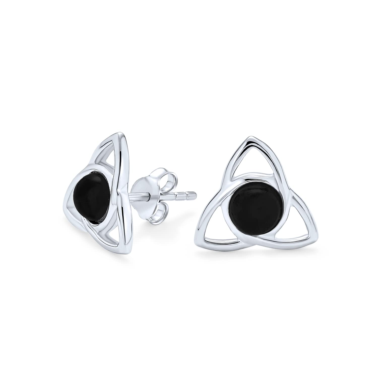 Серьги-гвоздики BFF Irish Triquetra Celtic Trinity Love Knot с черным ониксом и полированным серебром 925 пробы для женщин и подростков. (13MM)
Серьги-гвоздики BFF Irish Triquetra Celtic Trinity Love Knot с черным ониксом и полированным серебром 925 пробы для женщин и подростков. (13MM)