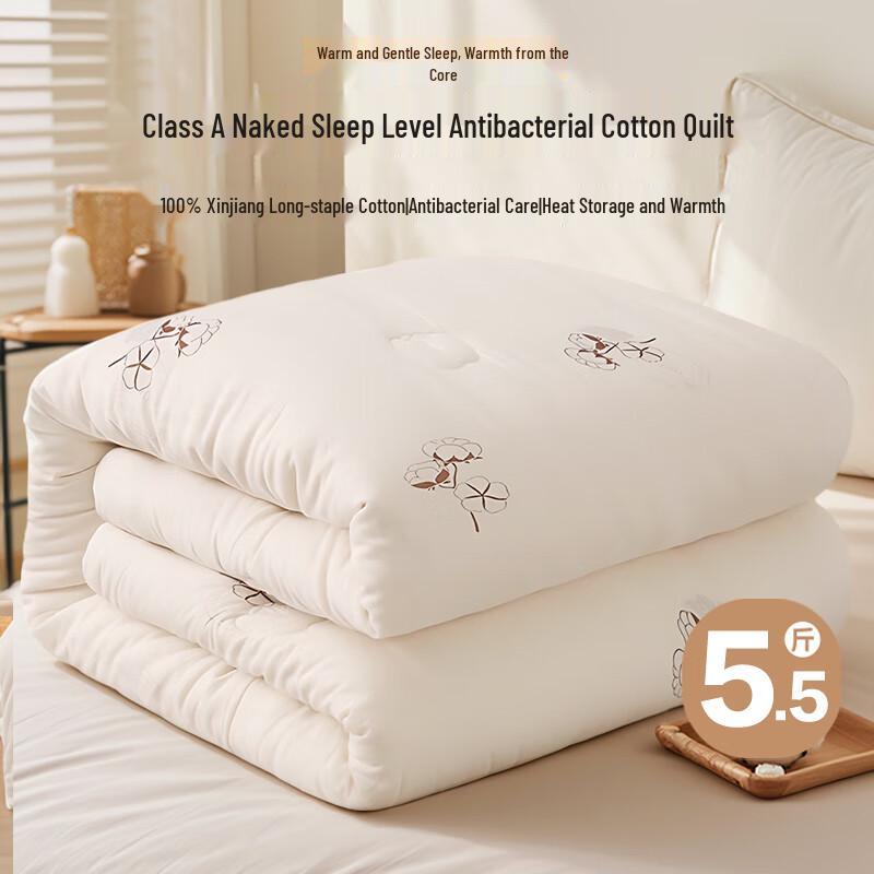Zhangyu 100% Xinjiang Cotton Antibacterial Duvet 150x200cm
Zhangyu 100% Xinjiang Cotton Antibacterial Duvet 150x200cm