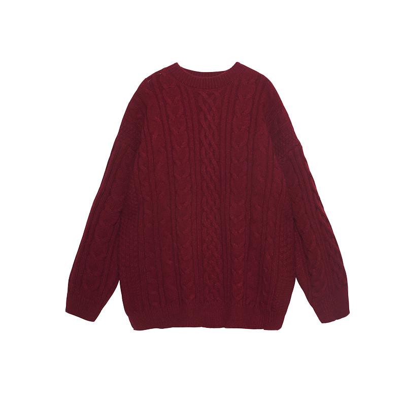 Unisex American-Style Chunky Cable Knit Crew Neck Sweater - Classic Autumn/Winter Trend Extra Large красный
Unisex American-Style Chunky Cable Knit Crew Neck Sweater - Classic Autumn/Winter Trend Extra Large красный