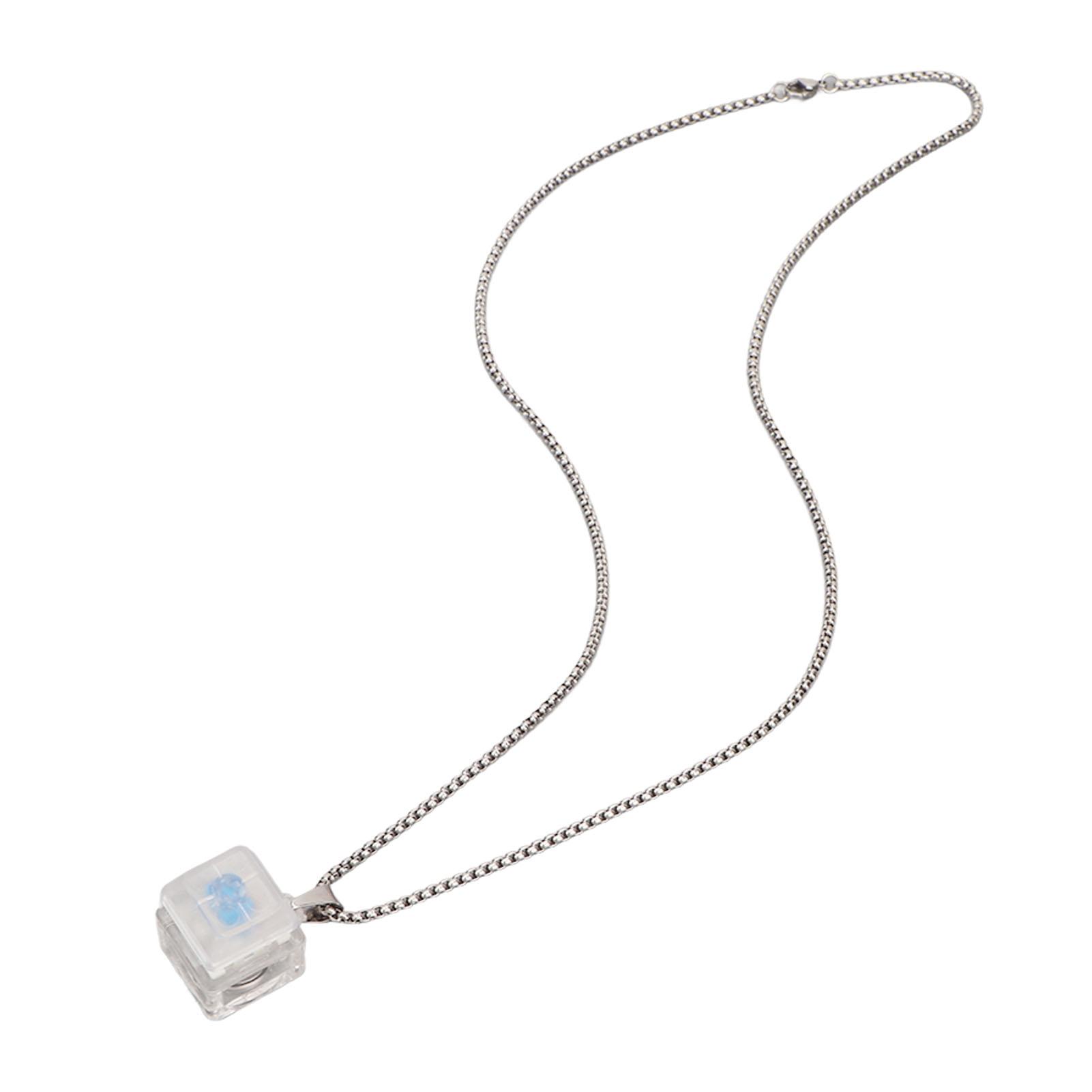 Stress Relief Necklace LED Portable Resin Fashionable Anxiety Necklace for Women Men
Stress Relief Necklace LED Portable Resin Fashionable Anxiety Necklace for Women Men