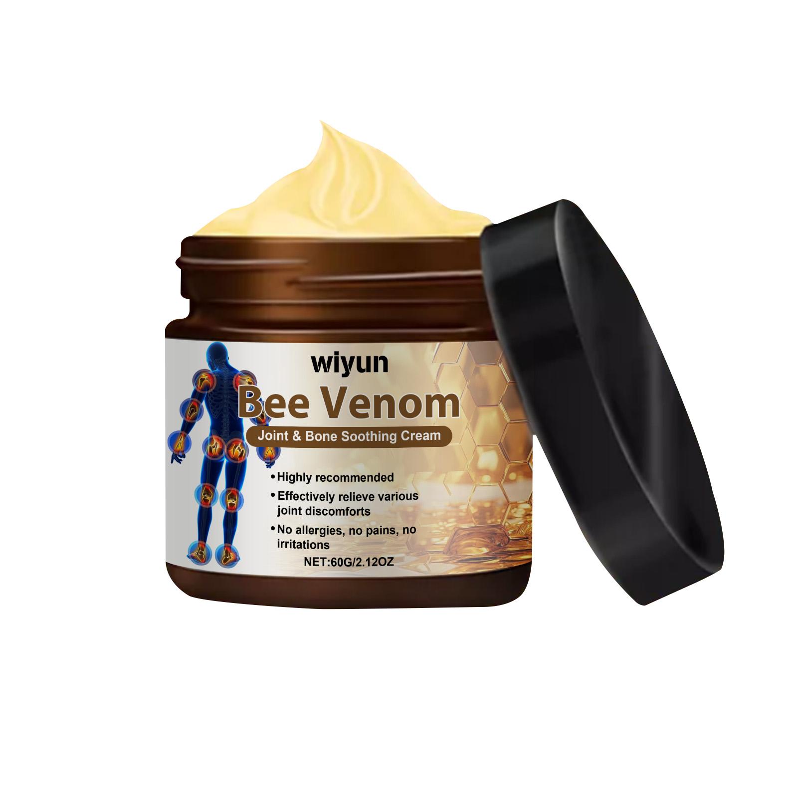 Bee Venom Joint Care Cream Topical Application Relief Body Massage Nourishing Gentle Care Cream
Bee Venom Joint Care Cream Topical Application Relief Body Massage Nourishing Gentle Care Cream