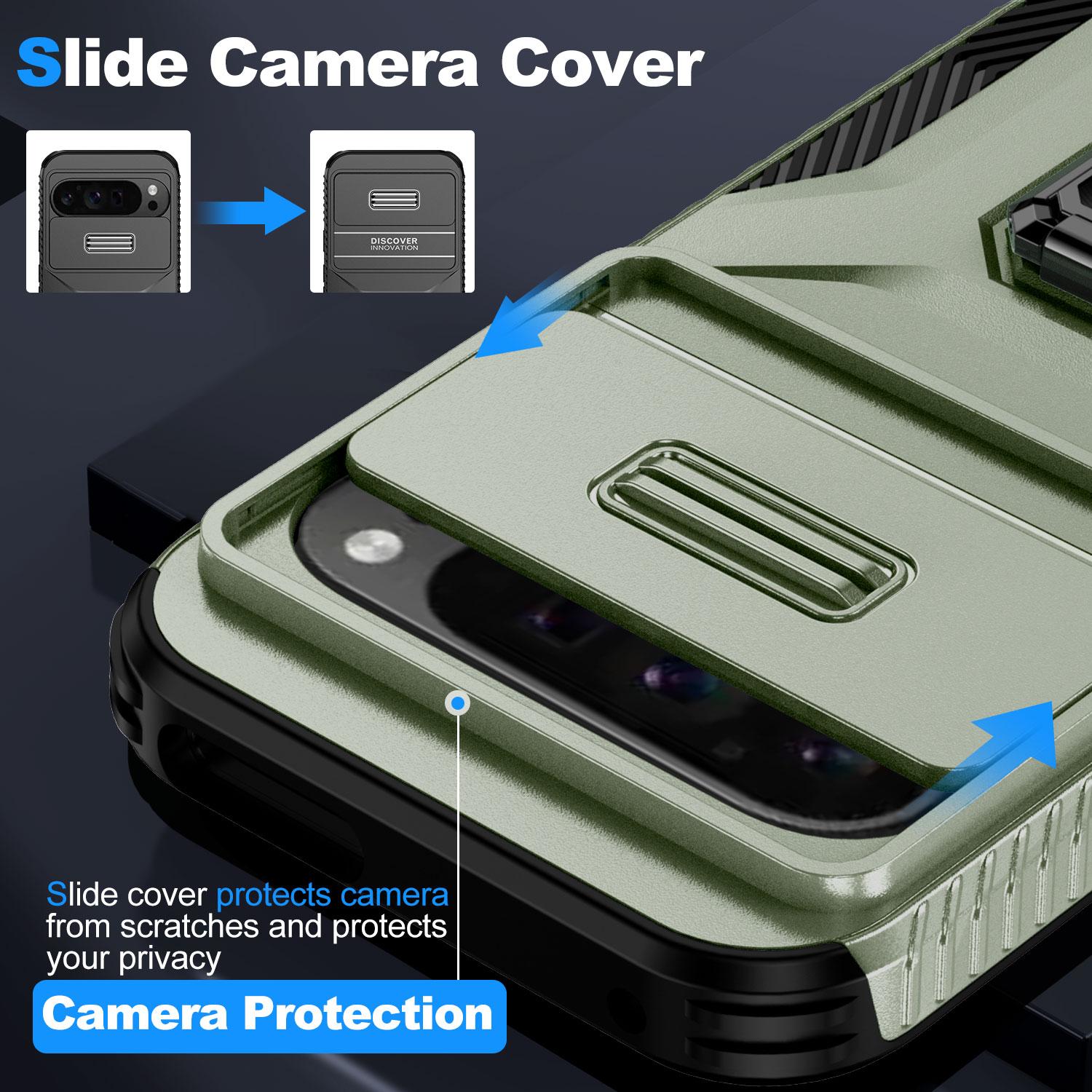 For Google Pixel 9 Pro XL Case TPU+PC Ring Kickstand Phone Cover with Lens Guard Green
For Google Pixel 9 Pro XL Case TPU+PC Ring Kickstand Phone Cover with Lens Guard Green