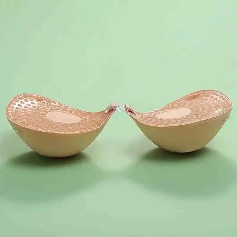 Thicken 5cm Sexy Women Breathable Adhesive Bra Silicone Nipple Tape Front Push Up Bra Reusable Invisible Strapless Chest Sticker A cup
Thicken 5cm Sexy Women Breathable Adhesive Bra Silicone Nipple Tape Front Push Up Bra Reusable Invisible Strapless Chest Sticker A cup