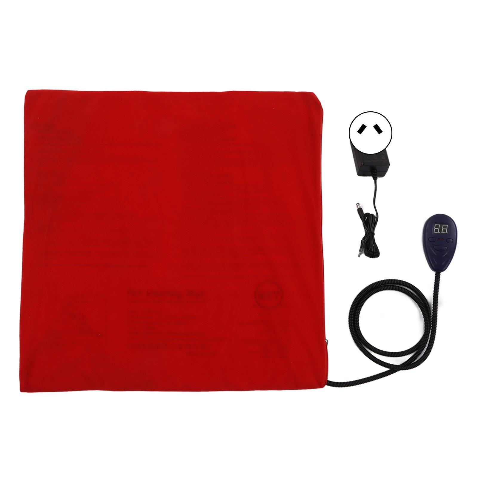 Pet Heating Pad 7 Temperature Settings Dogs Cats Electric Heated Pad with Auto Power Off for Home
Pet Heating Pad 7 Temperature Settings Dogs Cats Electric Heated Pad with Auto Power Off for Home