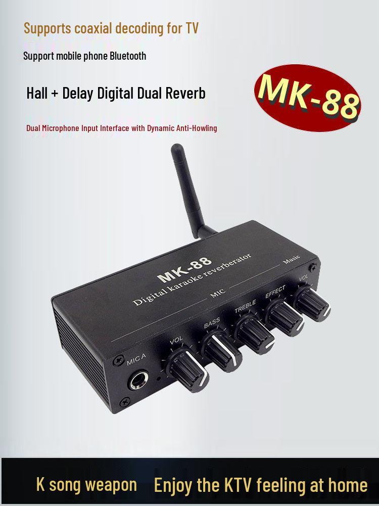 Portable Bluetooth Karaoke Microphone with Reverb & TV Connection Main Unit
Portable Bluetooth Karaoke Microphone with Reverb & TV Connection Main Unit