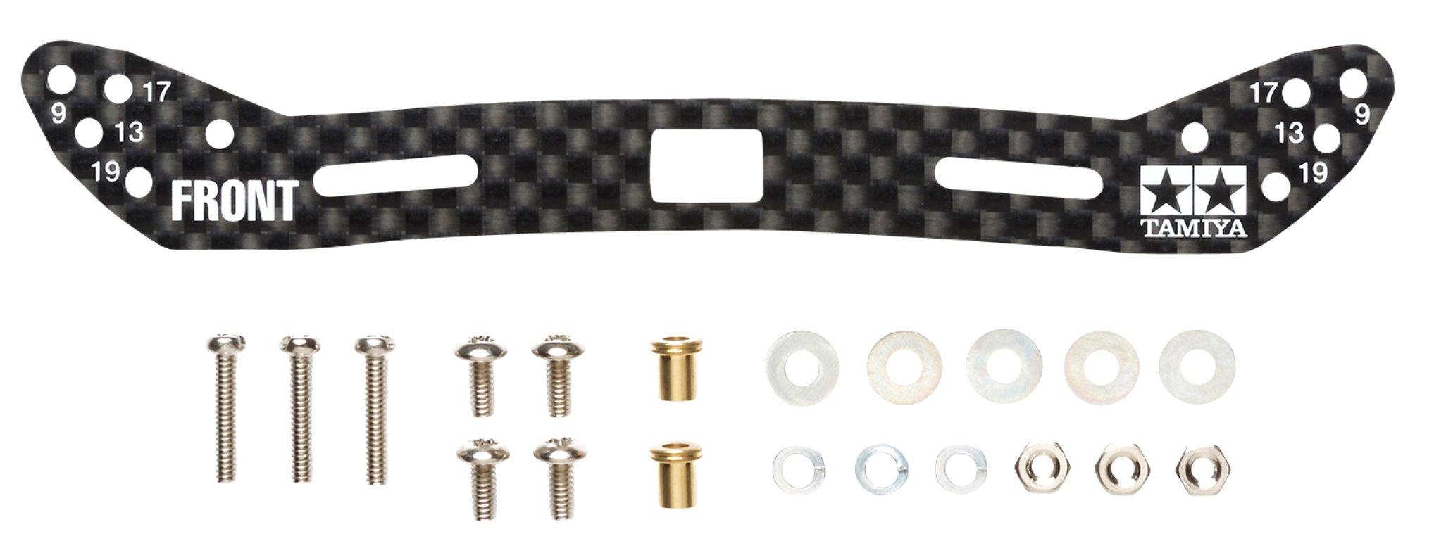 Tamiya Mini 4WD Спеціальний продукт HG Front Wide Slide Demper Carbon Stay 2mm 95284 чорний
Tamiya Mini 4WD Спеціальний продукт HG Front Wide Slide Demper Carbon Stay 2mm 95284 чорний