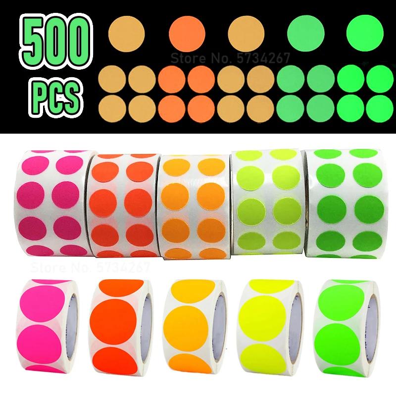 500/1000 шт. цветные светящиеся круглые точки наклейки на ленту желто-зеленые флуоресцентные самоклеящиеся светящиеся в темноте предупреждающие охранные наклейки
500/1000 шт. цветные светящиеся круглые точки наклейки на ленту желто-зеленые флуоресцентные самоклеящиеся светящиеся в темноте предупреждающие охранные наклейки
