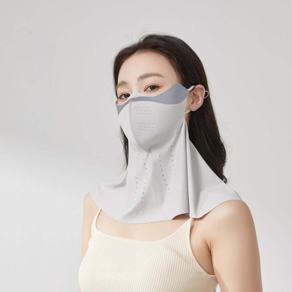 Ice Silk Sun Protection Mask 3D Breathable Sunshade Face Mask Fashion Anti-UV Neck Scarf Summer сірий
Ice Silk Sun Protection Mask 3D Breathable Sunshade Face Mask Fashion Anti-UV Neck Scarf Summer сірий