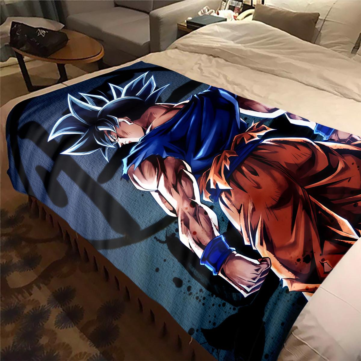 1PC Son Goku Print Flannel Blanket, High quality All Seasons, Home Decor, Warmth and Comfort, Perfect for Christmas Gifts 80cm x 120cm
1PC Son Goku Print Flannel Blanket, High quality All Seasons, Home Decor, Warmth and Comfort, Perfect for Christmas Gifts 80cm x 120cm