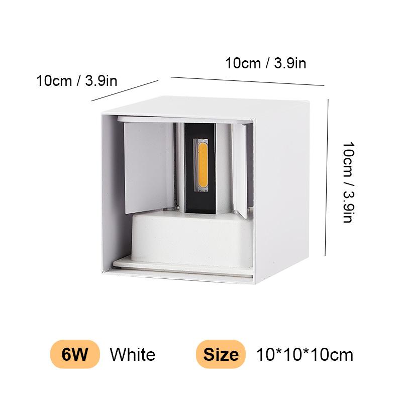 Aluminum LED Wall Lamp Outdoor Waterproof IP65 Interior Wall Light 12W24W Porch Garden Lights Living Room Street Stairs Lighting Warm light 3000K
Aluminum LED Wall Lamp Outdoor Waterproof IP65 Interior Wall Light 12W24W Porch Garden Lights Living Room Street Stairs Lighting Warm light 3000K