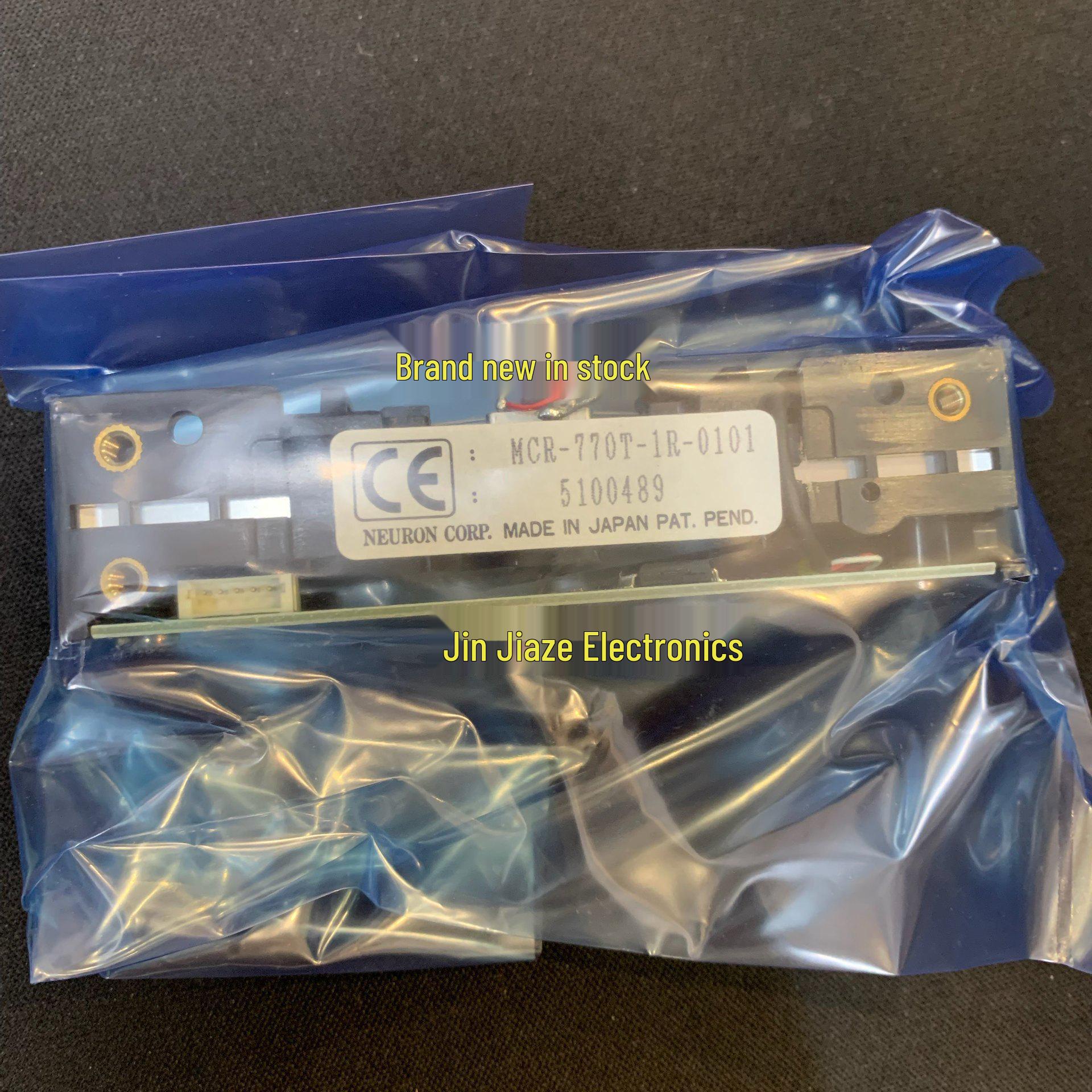 Нова головка магнітного зчитувача карток MCR-770T-1R-0101 Японія Доступна для покупки
Нова головка магнітного зчитувача карток MCR-770T-1R-0101 Японія Доступна для покупки