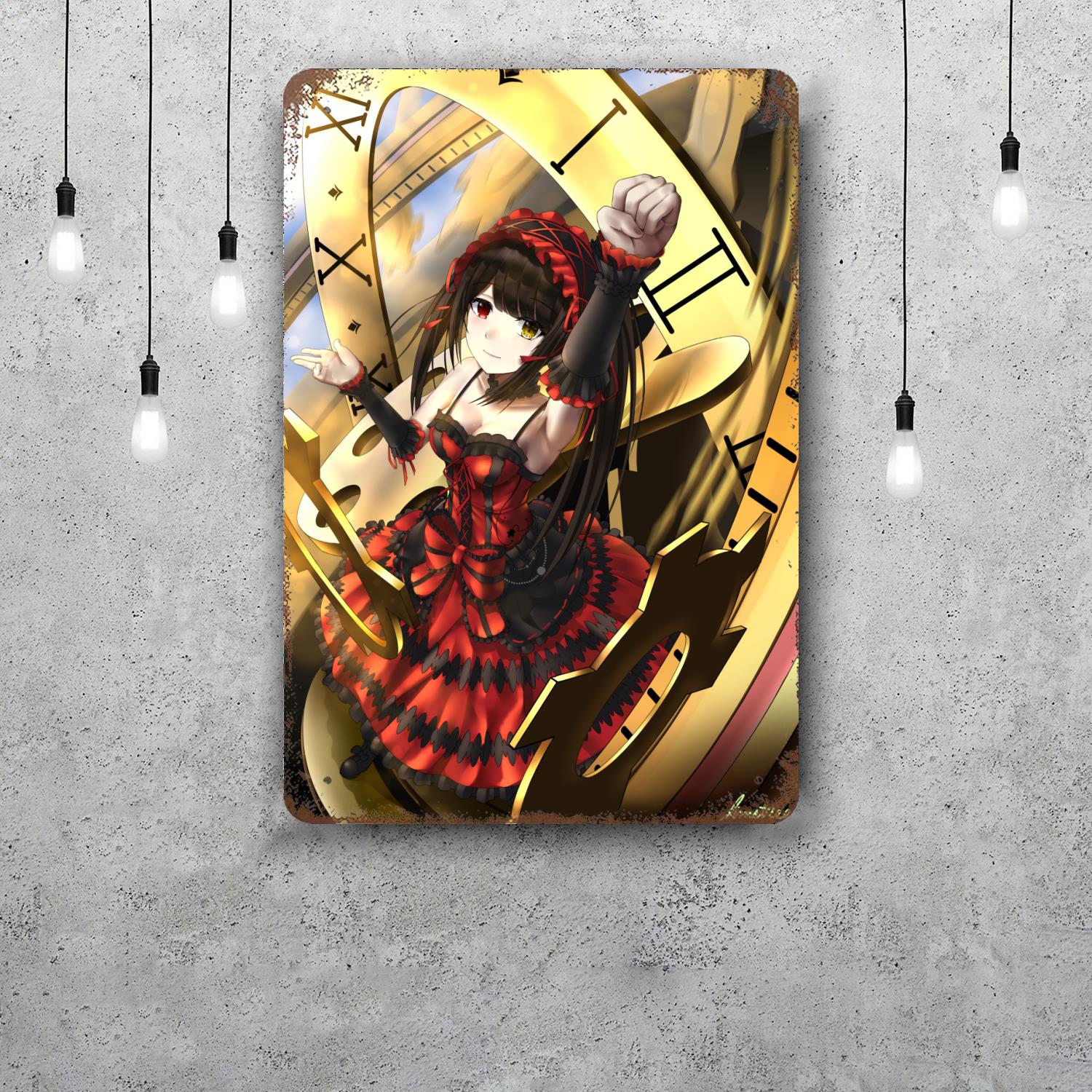 kurumi tokisaki Metal Signs wall decor Vintage Tin Signs Captain Metal Poster Decor for Bar Pub Club Wall Decoration 20x30cm(7.8x11.8inch)
kurumi tokisaki Metal Signs wall decor Vintage Tin Signs Captain Metal Poster Decor for Bar Pub Club Wall Decoration 20x30cm(7.8x11.8inch)