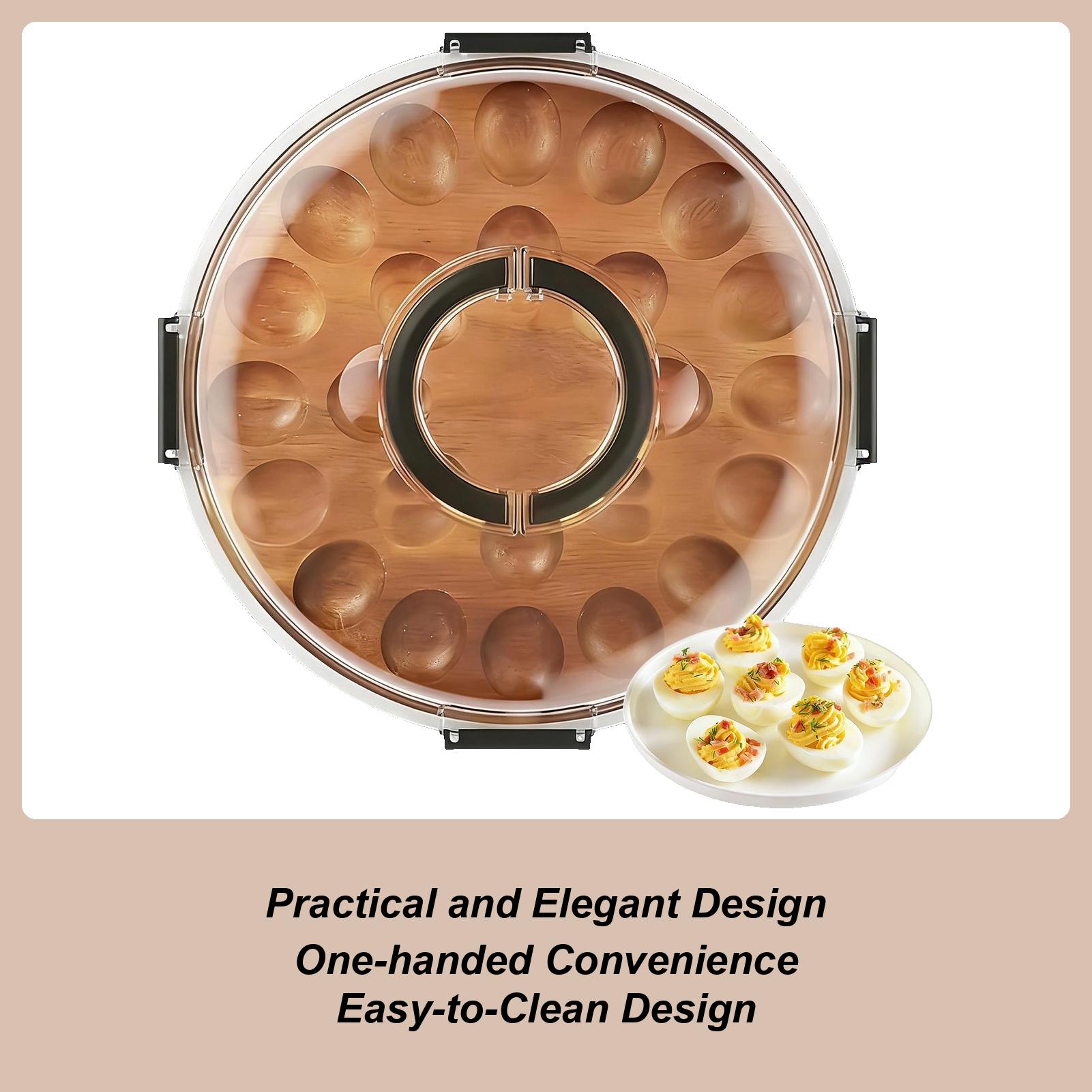 Deviled Egg Plate 24-Slot Organizer with Lid Deviled Egg Plates for Party Home Kitchen Buffet Appetizer Countertop Table China Mainland
Deviled Egg Plate 24-Slot Organizer with Lid Deviled Egg Plates for Party Home Kitchen Buffet Appetizer Countertop Table China Mainland