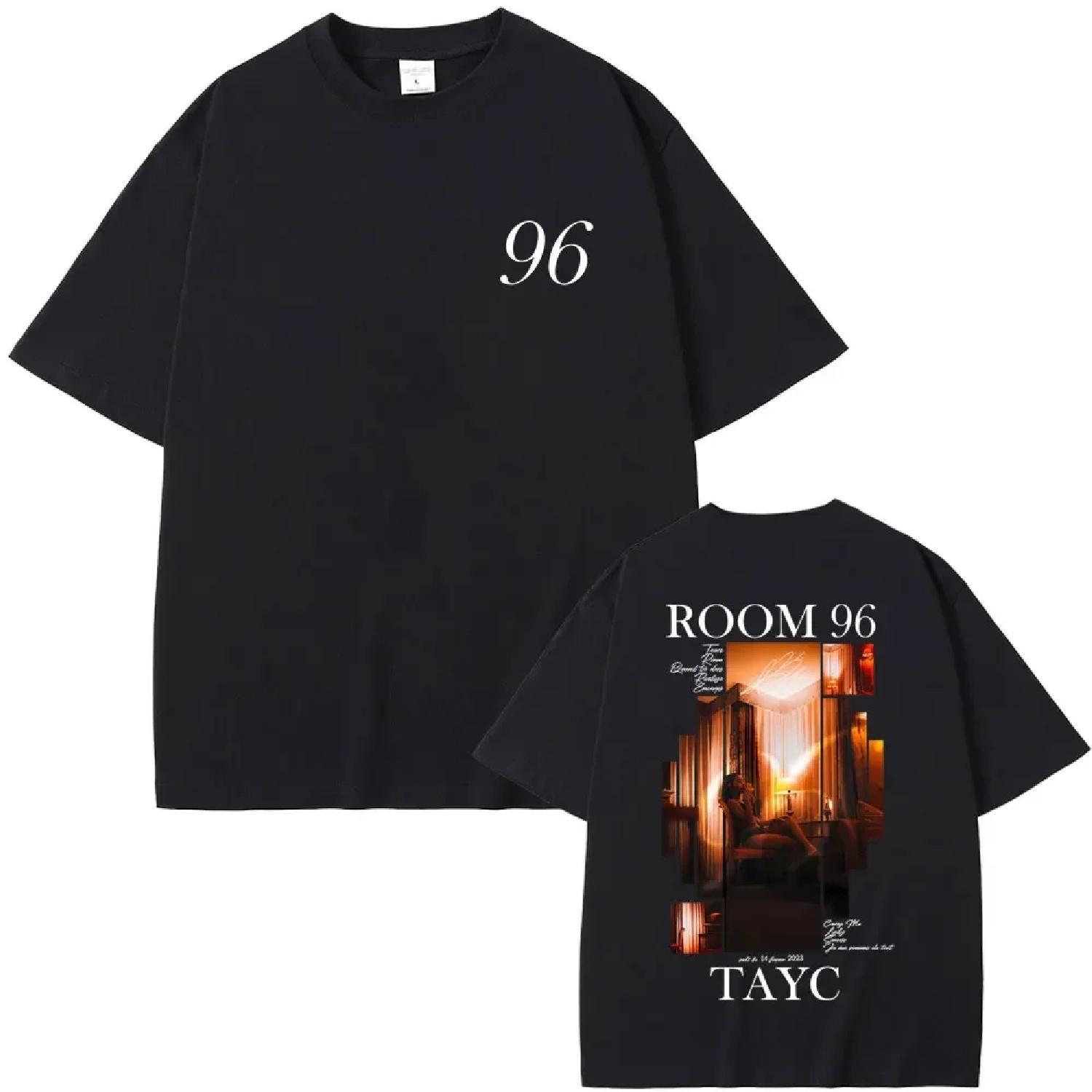 Male rapper Tayc ROOM 96 album pattern print 100% pure cotton short-sleeved T-shirt Hip-hop fashion pop music Harajuku top S
Male rapper Tayc ROOM 96 album pattern print 100% pure cotton short-sleeved T-shirt Hip-hop fashion pop music Harajuku top S