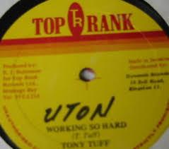 12inch Record TONY TUFF - Working So Hard / Instrumental Vers none Top Rank 1989 Jamaica Reggae, Ska & Dub Used
12inch Record TONY TUFF - Working So Hard / Instrumental Vers none Top Rank 1989 Jamaica Reggae, Ska & Dub Used