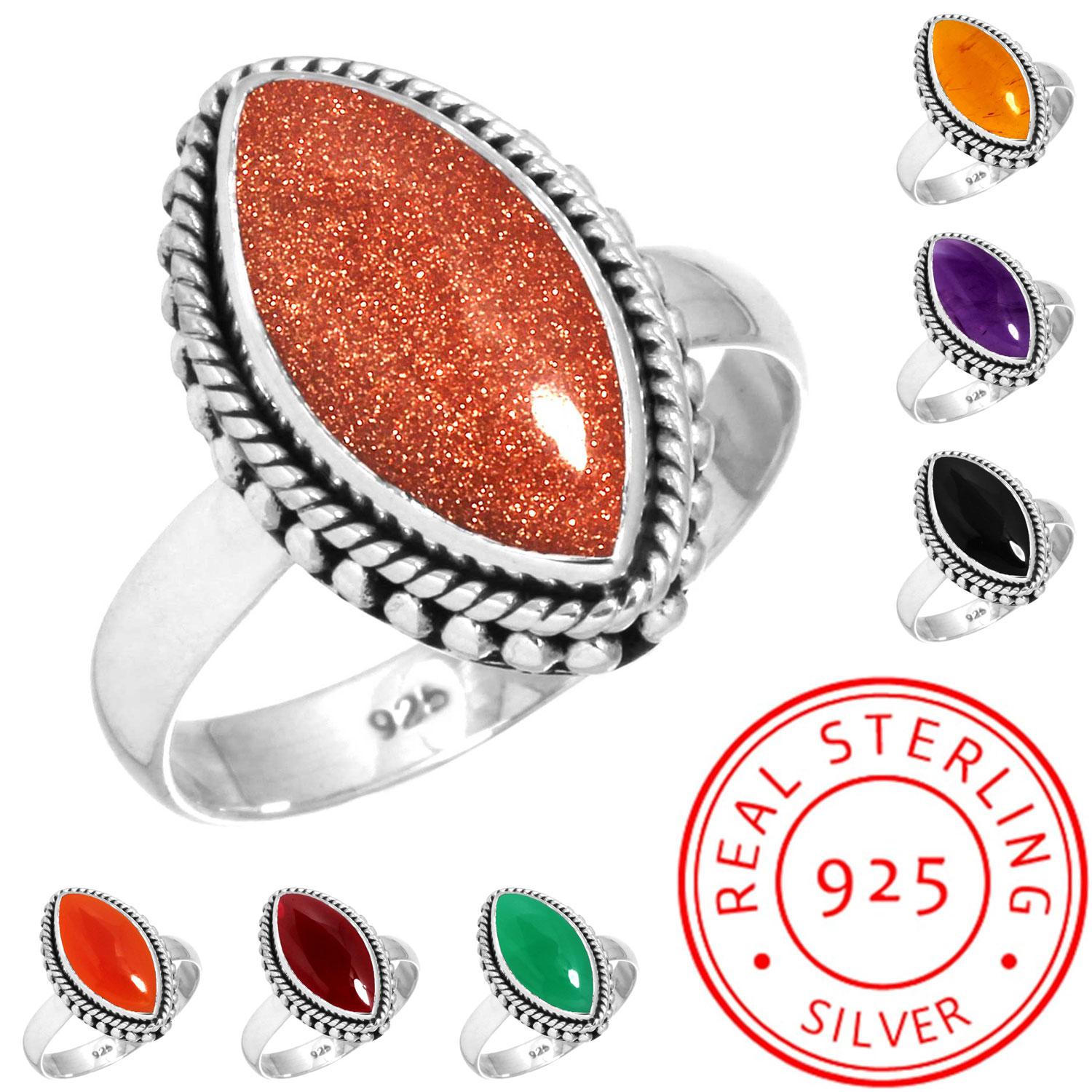 925 Sterling Silver Ring Women Gemstone Handmade Jewelry Easter Gift Amber Amethyst Black Onyx Carnelian Garnet Quartz Green Onyx Gold Stone Fashion 12 бурштин
925 Sterling Silver Ring Women Gemstone Handmade Jewelry Easter Gift Amber Amethyst Black Onyx Carnelian Garnet Quartz Green Onyx Gold Stone Fashion 12 бурштин