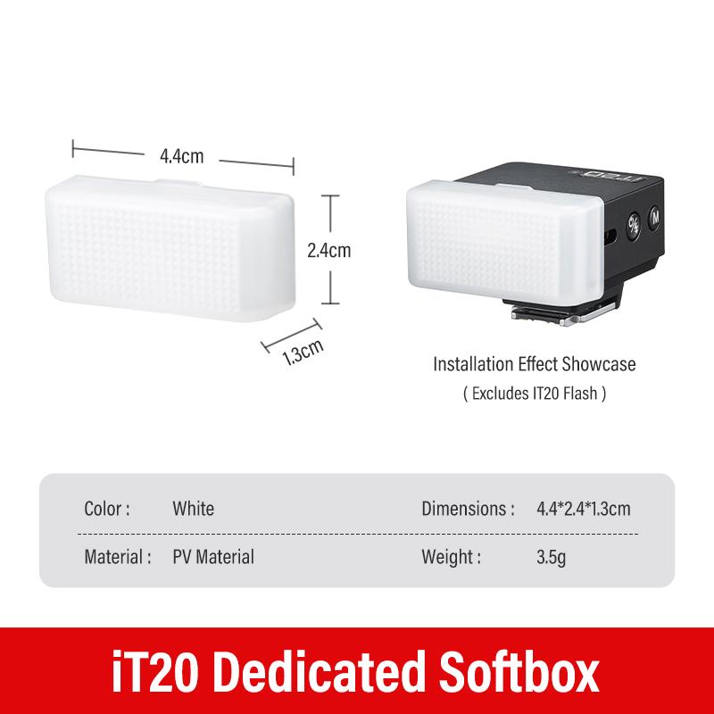 For Godox it20 it22 Diffuser Soft Box Case Diffuser
For Godox it20 it22 Diffuser Soft Box Case Diffuser