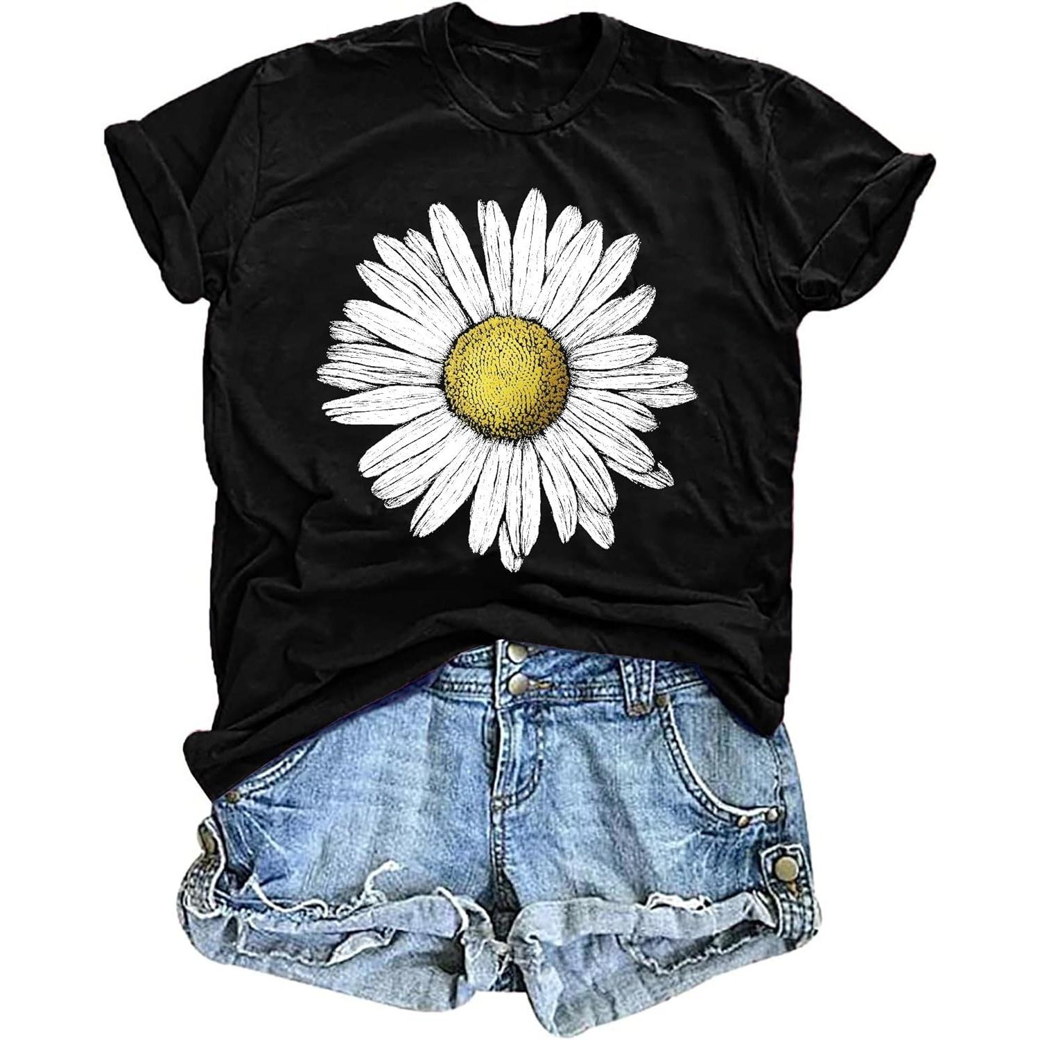 LAZYCHILD Womens Graphic Tees Sunflower Shirts Vintage Flower Graphic Tees Shirts Inspirational Tees Casual Faith Shirt Tops S чёрный
LAZYCHILD Womens Graphic Tees Sunflower Shirts Vintage Flower Graphic Tees Shirts Inspirational Tees Casual Faith Shirt Tops S чёрный