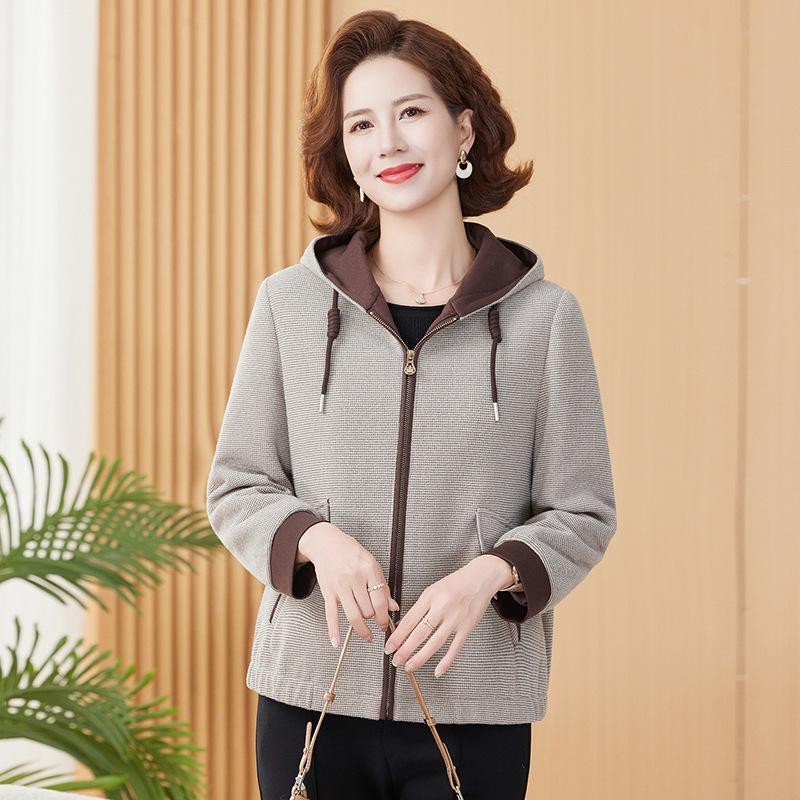 Trendy Autumn Hooded Jacket for Middle-Aged and Elderly Women XL хаки
Trendy Autumn Hooded Jacket for Middle-Aged and Elderly Women XL хаки