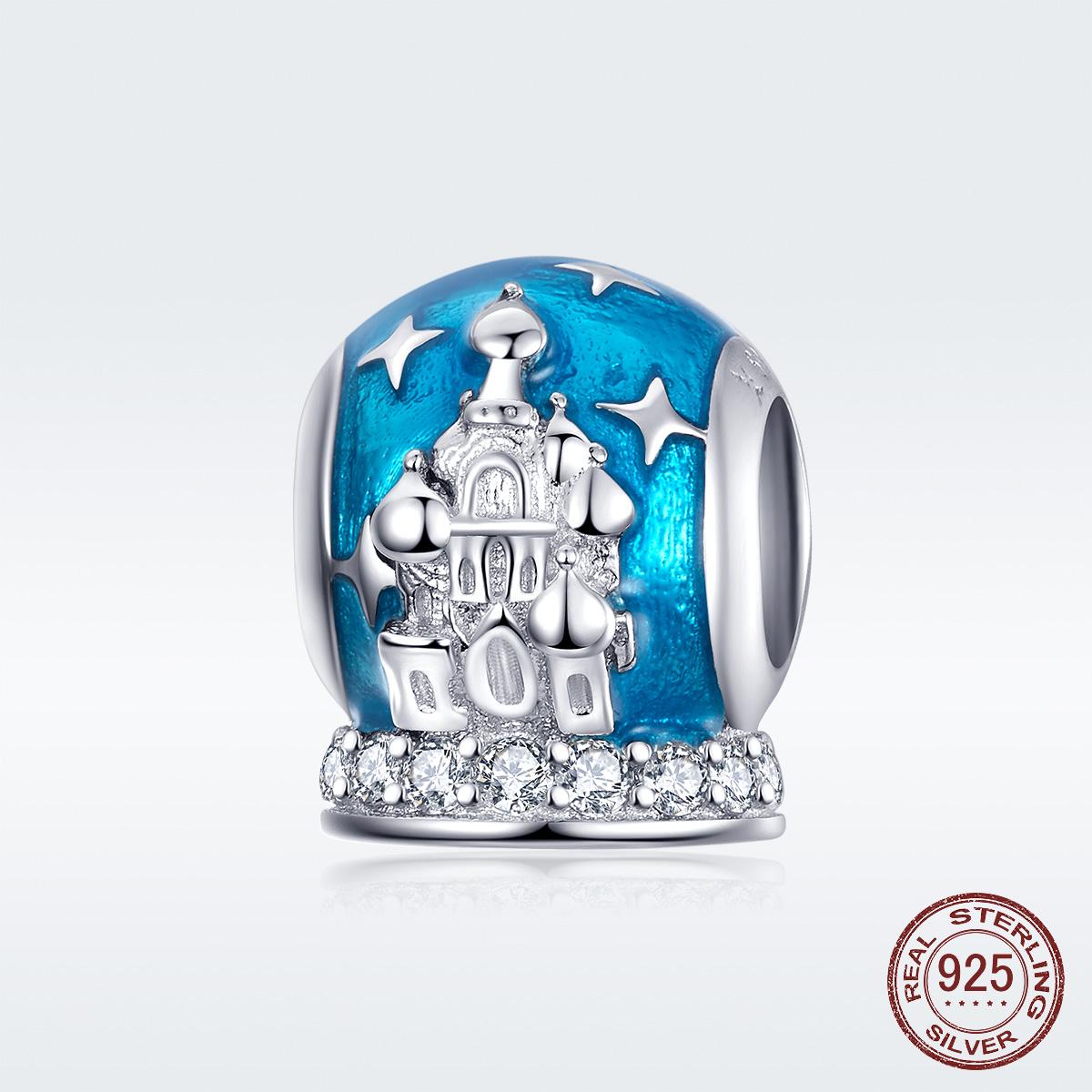 925 Стерлинг Серебряный хрустальный замок Blue Enamel Шарм подходят Оригинальные браслеты
925 Стерлинг Серебряный хрустальный замок Blue Enamel Шарм подходят Оригинальные браслеты