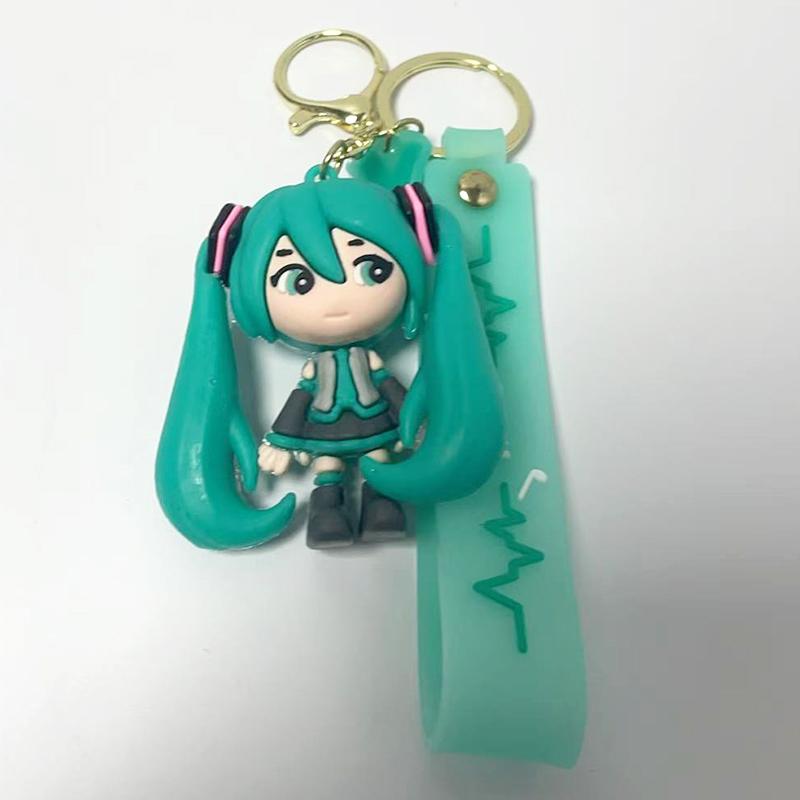 4pcsset Hatsune Miku Keychain Anime Doll Bag Pendant Cartoon Small Decoration Accessories Car Key Chain Backpack Charm Gifts
4pcsset Hatsune Miku Keychain Anime Doll Bag Pendant Cartoon Small Decoration Accessories Car Key Chain Backpack Charm Gifts