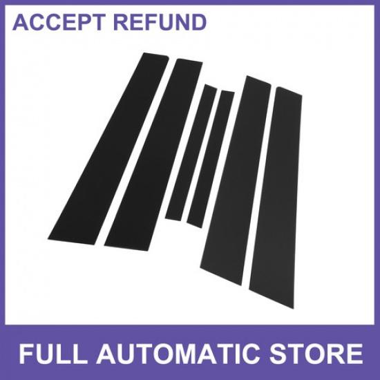 6 Pcs Door Pillar Window Trim for Nissan Sentra 07-12 Black
6 Pcs Door Pillar Window Trim for Nissan Sentra 07-12 Black