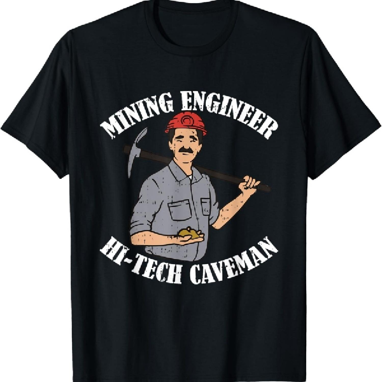 Gold Mining Caveman - Prospector Miner Mining Engineer T-Shirt XXXXXL чорний
Gold Mining Caveman - Prospector Miner Mining Engineer T-Shirt XXXXXL чорний